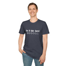 Load image into Gallery viewer, On A Side Quest - Unisex Softstyle DnD T-Shirt - Dungeon Master DM Shirt - DnD Accessories