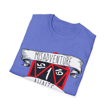 Load image into Gallery viewer, Misadventure Awaits Shirt - Unisex Softstyle T-Shirt