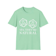 Load image into Gallery viewer, Yes, They're Natural - Dnd Accessories meme shirt - dungeon master gift t-shirt, dungeon master gift apparel 2