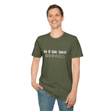 Load image into Gallery viewer, On A Side Quest - Unisex Softstyle DnD T-Shirt - Dungeon Master DM Shirt - DnD Accessories