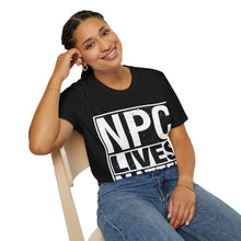 Load image into Gallery viewer, NPC Lives Matter - Unisex Softstyle T-Shirt