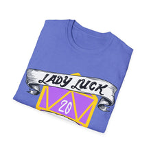 Load image into Gallery viewer, Lady Luck Smile On Me - Unisex Softstyle T-Shirt