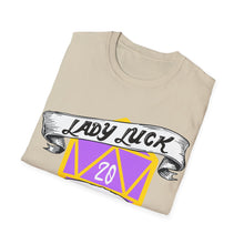 Load image into Gallery viewer, Lady Luck Smile On Me - Unisex Softstyle T-Shirt