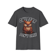 Load image into Gallery viewer, Owlbear Don't Care - Unisex Softstyle T-Shirt - Dungeon Master DM Shirt - Gamer Shirt