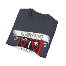 Load image into Gallery viewer, Misadventure Awaits Shirt - Unisex Softstyle T-Shirt
