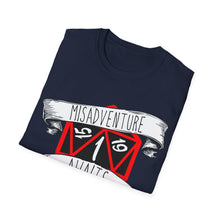 Load image into Gallery viewer, Misadventure Awaits Shirt - Unisex Softstyle T-Shirt
