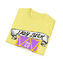 Load image into Gallery viewer, Lady Luck Smile On Me - Unisex Softstyle T-Shirt