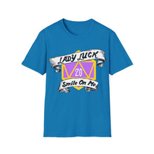 Load image into Gallery viewer, Lady Luck Smile On Me - Unisex Softstyle T-Shirt