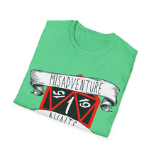 Load image into Gallery viewer, Misadventure Awaits Shirt - Unisex Softstyle T-Shirt