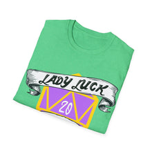 Load image into Gallery viewer, Lady Luck Smile On Me - Unisex Softstyle T-Shirt