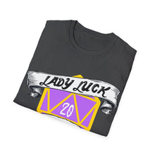Load image into Gallery viewer, Lady Luck Smile On Me - Unisex Softstyle T-Shirt