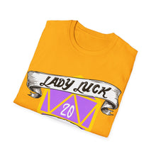 Load image into Gallery viewer, Lady Luck Smile On Me - Unisex Softstyle T-Shirt