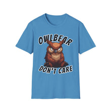 Load image into Gallery viewer, Owlbear Don't Care - Unisex Softstyle T-Shirt - Dungeon Master DM Shirt - Gamer Shirt