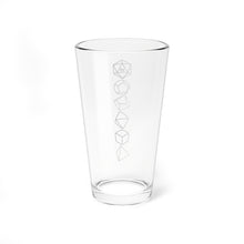 Load image into Gallery viewer, Polyhedral Dice 16oz Pint Glass