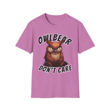 Load image into Gallery viewer, Owlbear Don't Care - Unisex Softstyle T-Shirt - Dungeon Master DM Shirt - Gamer Shirt