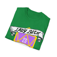 Load image into Gallery viewer, Lady Luck Smile On Me - Unisex Softstyle T-Shirt