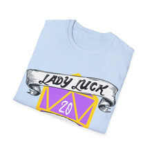 Load image into Gallery viewer, Lady Luck Smile On Me - Unisex Softstyle T-Shirt