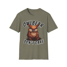 Load image into Gallery viewer, Owlbear Don't Care - Unisex Softstyle T-Shirt - Dungeon Master DM Shirt - Gamer Shirt