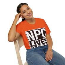 Load image into Gallery viewer, NPC Lives Matter - Unisex Softstyle T-Shirt