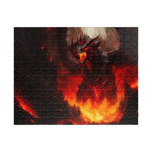 Load image into Gallery viewer, Puzzle, Lava Dragon (110, 252, 500-piece) - DnD Gift - RPG