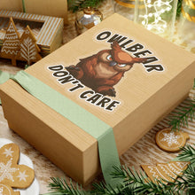 Load image into Gallery viewer, Owlbear Don't Care Kiss-Cut Stickers - DnD Merch - Dungeons & Dragons Accessories