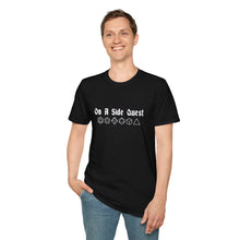 Load image into Gallery viewer, On A Side Quest - Unisex Softstyle DnD T-Shirt - Dungeon Master DM Shirt - DnD Accessories