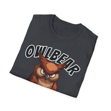 Load image into Gallery viewer, Owlbear Don't Care - Unisex Softstyle T-Shirt - Dungeon Master DM Shirt - Gamer Shirt