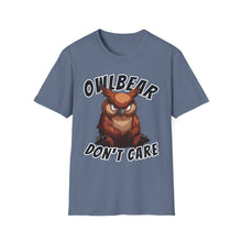 Load image into Gallery viewer, Owlbear Don't Care - Unisex Softstyle T-Shirt - Dungeon Master DM Shirt - Gamer Shirt