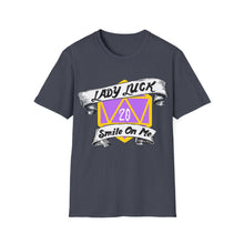 Load image into Gallery viewer, Lady Luck Smile On Me - Unisex Softstyle T-Shirt