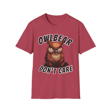 Load image into Gallery viewer, Owlbear Don't Care - Unisex Softstyle T-Shirt - Dungeon Master DM Shirt - Gamer Shirt