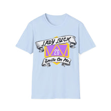 Load image into Gallery viewer, Lady Luck Smile On Me - Unisex Softstyle T-Shirt