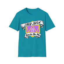 Load image into Gallery viewer, Lady Luck Smile On Me - Unisex Softstyle T-Shirt