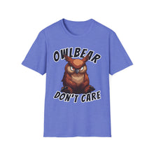Load image into Gallery viewer, Owlbear Don't Care - Unisex Softstyle T-Shirt - Dungeon Master DM Shirt - Gamer Shirt