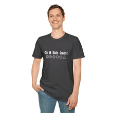 Load image into Gallery viewer, On A Side Quest - Unisex Softstyle DnD T-Shirt - Dungeon Master DM Shirt - DnD Accessories