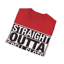 Load image into Gallery viewer, Straight Outta Spell Slots - Unisex Softstyle T-Shirt