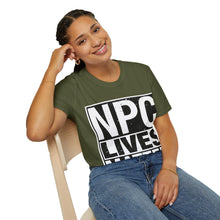 Load image into Gallery viewer, NPC Lives Matter - Unisex Softstyle T-Shirt