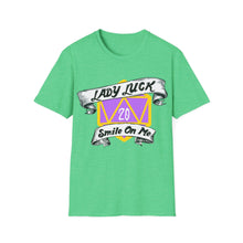 Load image into Gallery viewer, Lady Luck Smile On Me - Unisex Softstyle T-Shirt