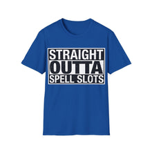 Load image into Gallery viewer, Straight Outta Spell Slots - Unisex Softstyle T-Shirt