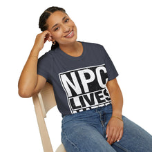 Load image into Gallery viewer, NPC Lives Matter - Unisex Softstyle T-Shirt