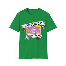 Load image into Gallery viewer, Lady Luck Smile On Me - Unisex Softstyle T-Shirt