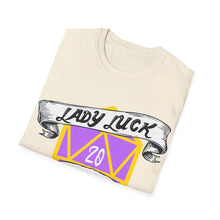 Load image into Gallery viewer, Lady Luck Smile On Me - Unisex Softstyle T-Shirt