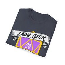 Load image into Gallery viewer, Lady Luck Smile On Me - Unisex Softstyle T-Shirt