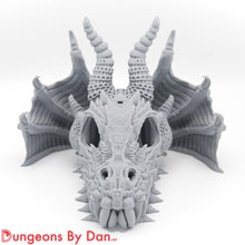 Load image into Gallery viewer, Dragon Skull Dice Tower