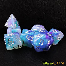 Load image into Gallery viewer, Dice Set7Pcs/Set Magical Stone Polyhedral Dice For DnD