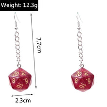 Load image into Gallery viewer, Jewelry, Acrylic Dice Earrings