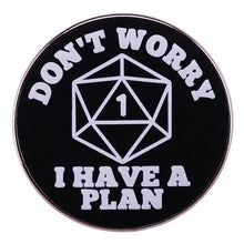 Load image into Gallery viewer, Pins, Dungeons and Dragons Themed Enamel Pins / Brooches / Lapel 2