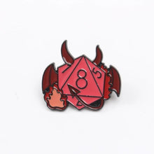 Load image into Gallery viewer, Pins, Dungeons and Dragons Themed Enamel Pins / Brooches / Lapel 3