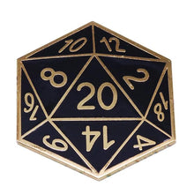 Load image into Gallery viewer, Pins, Dungeons & Dragons Themed Enamel Pins / Brooches / Lapel