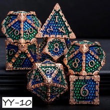 Load image into Gallery viewer, Dice Set, 7Pcs/Set Dragon Scale Polyhedral