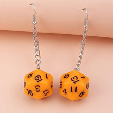 Load image into Gallery viewer, Jewelry, Acrylic Dice Earrings